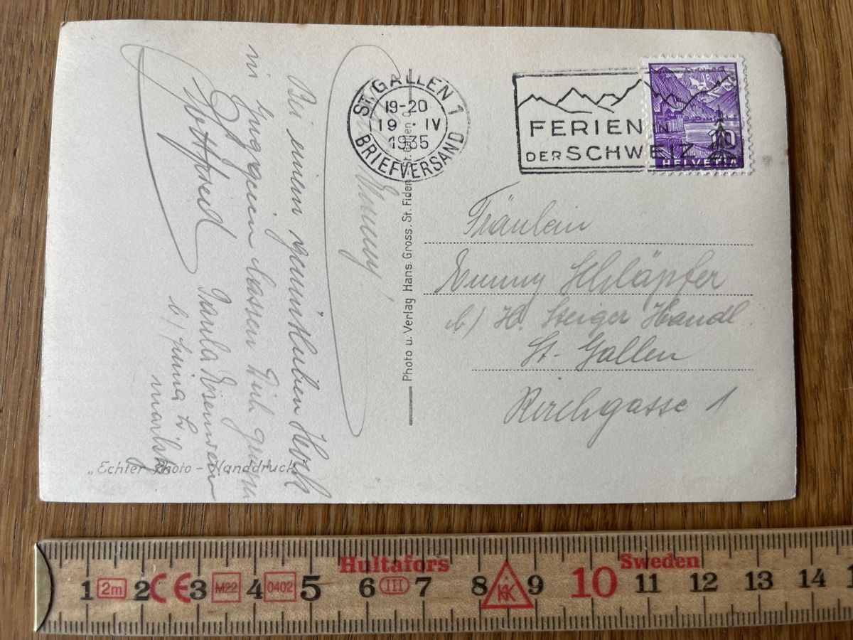 Cartes postales: Ansichtskarten St. Gallen – D'occasion à Waldstatt par Cremschnitte 1