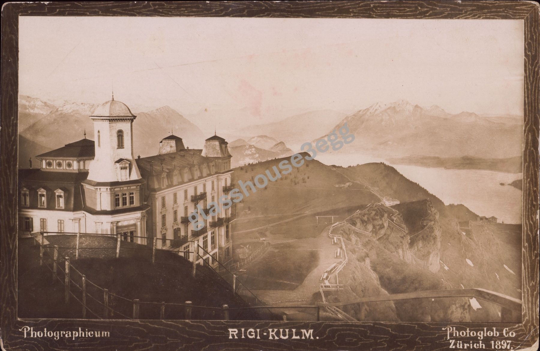 Cartoline postali: AK Photographieum Rigi-Kulm – Usato da Eggersriet venduto da glasshouse3egg