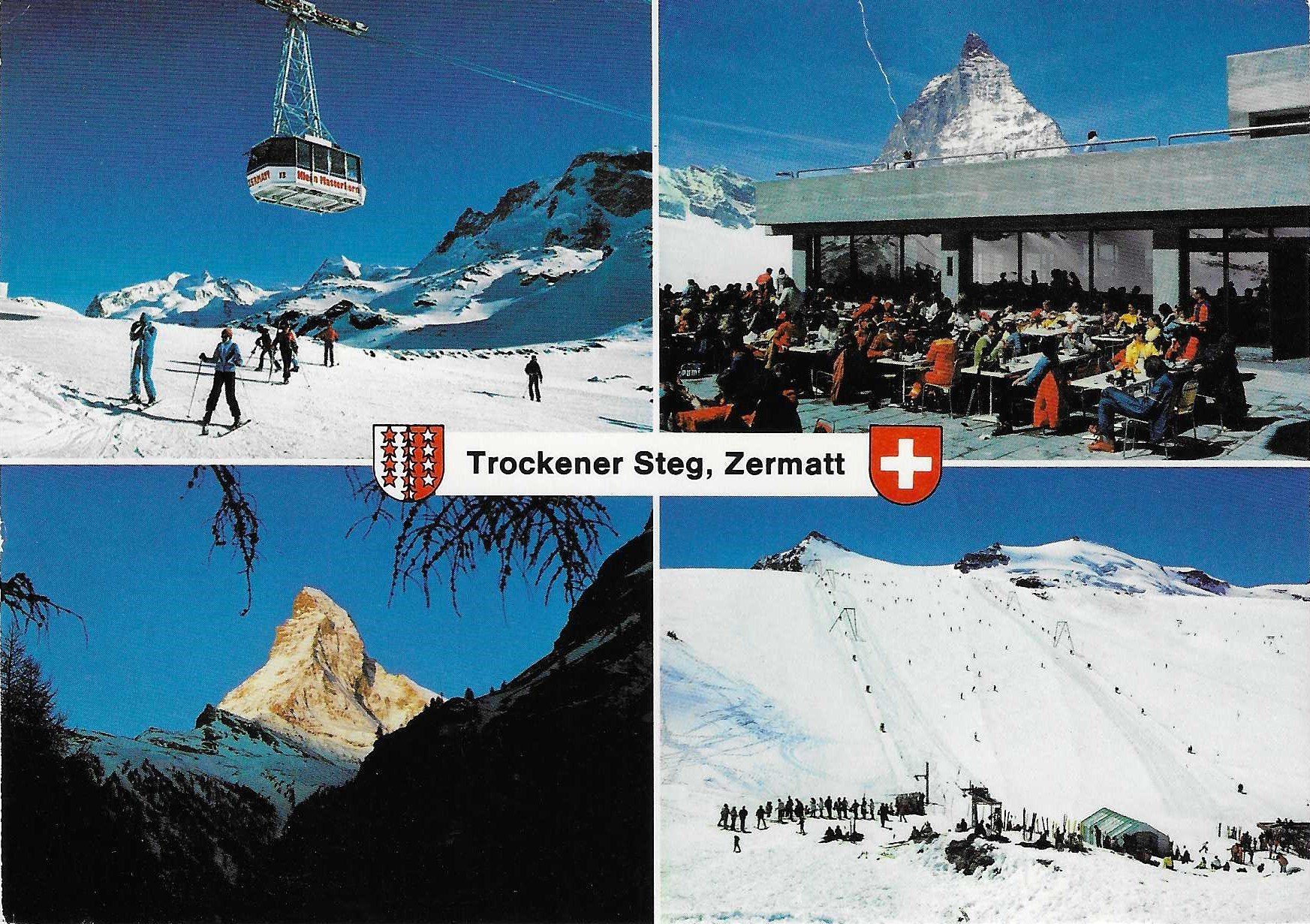 Cartoline postali: Trockener Steg Zermatt VS – Usato da Rothrist venduto da Stranglehold