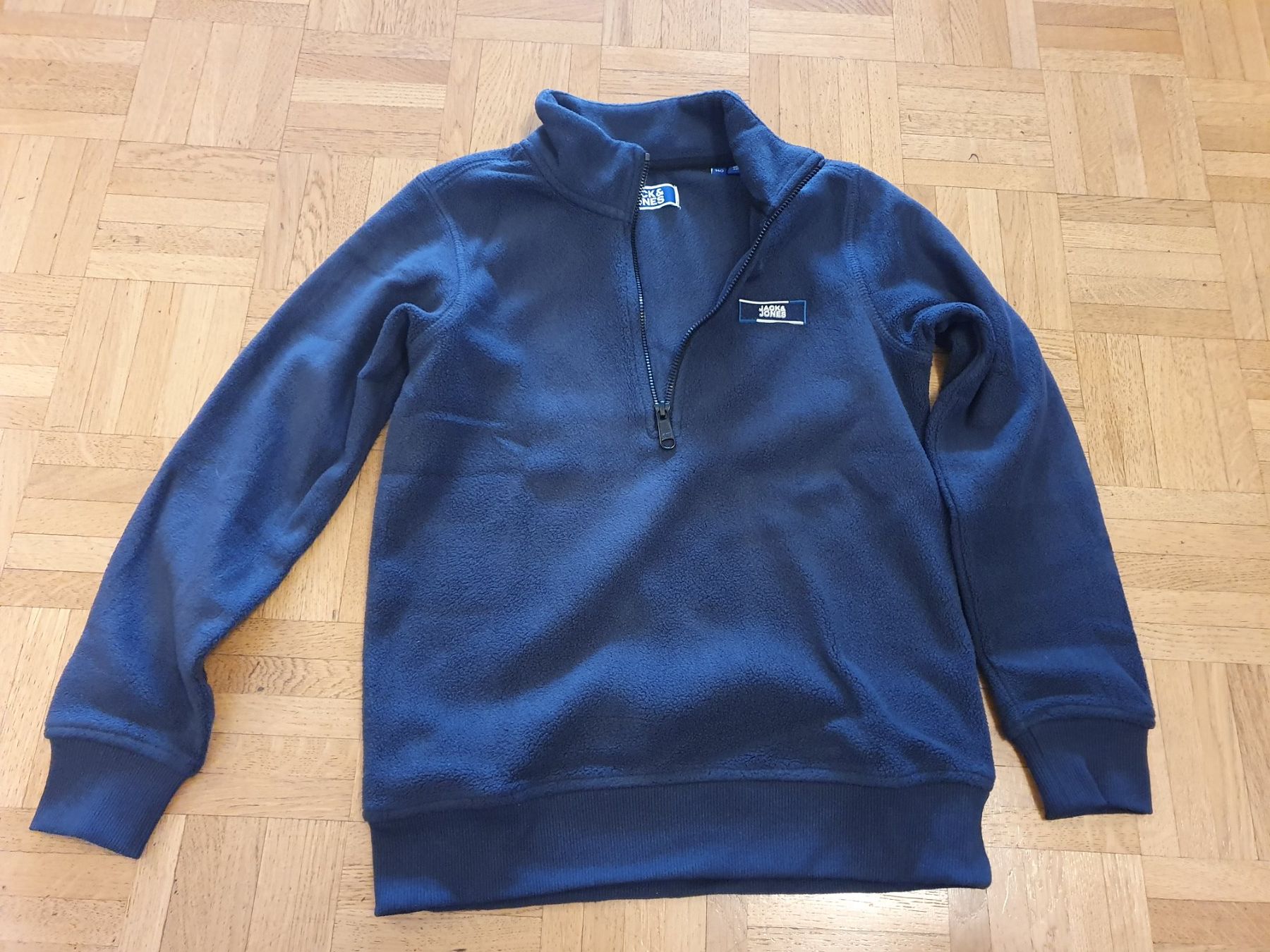 Jack & Jones Maglioni & Felpe: Jack & Jones Fleecepullover, Dunkelblau, Grösse 140 – Nuovo (secondo la descrizione) da Genève venduto da sve_kk28