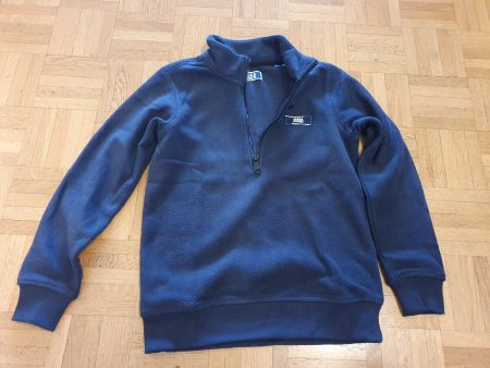 Jack & Jones Fleecepullover, Dunkelblau, Grösse 140