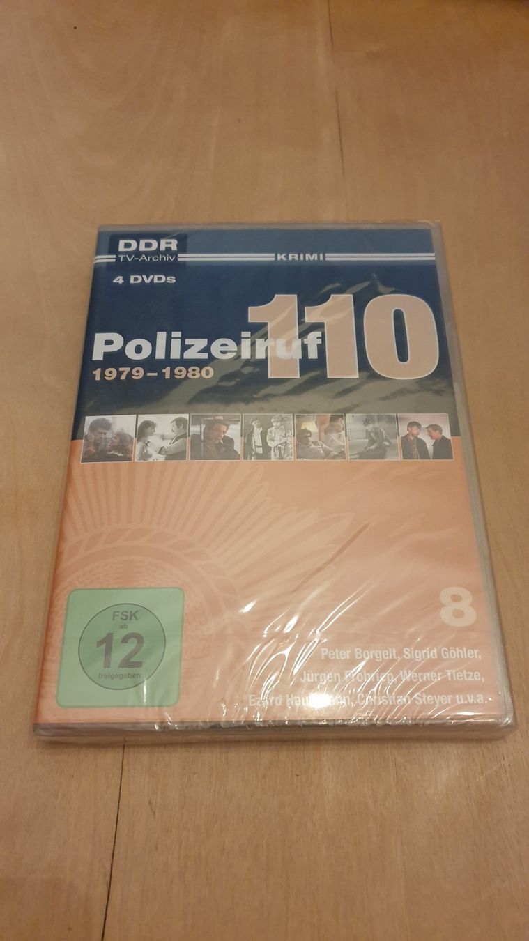 Tutti i DVDs: Polizeiruf 110 DVD Box 8 neu OVP – Nuovo e nell'imballaggio originale da Bern venduto da wil_8ktn