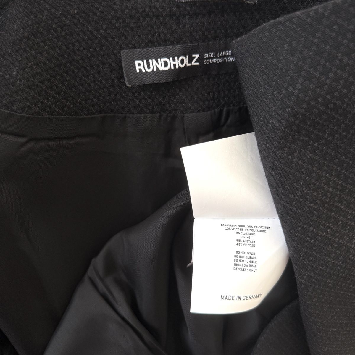 Rundholz Jacken: RUNDHOLZ Wool Jacket – Neu (gemäss Beschreibung) aus Freienbach von Avviivva_Shop 5