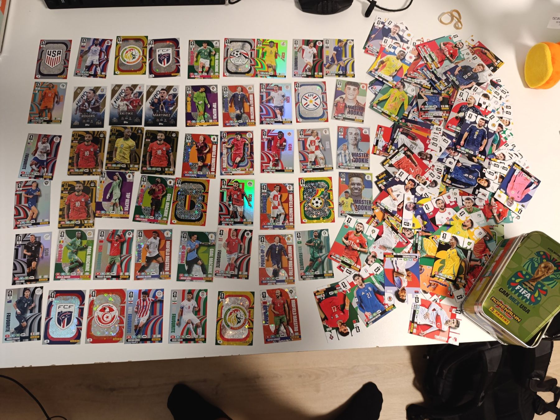 Panini Carte collezionabili: Adrenalyn XL 2026 Sammlung + leere Box – Usato da Igis venduto da jan_6c69