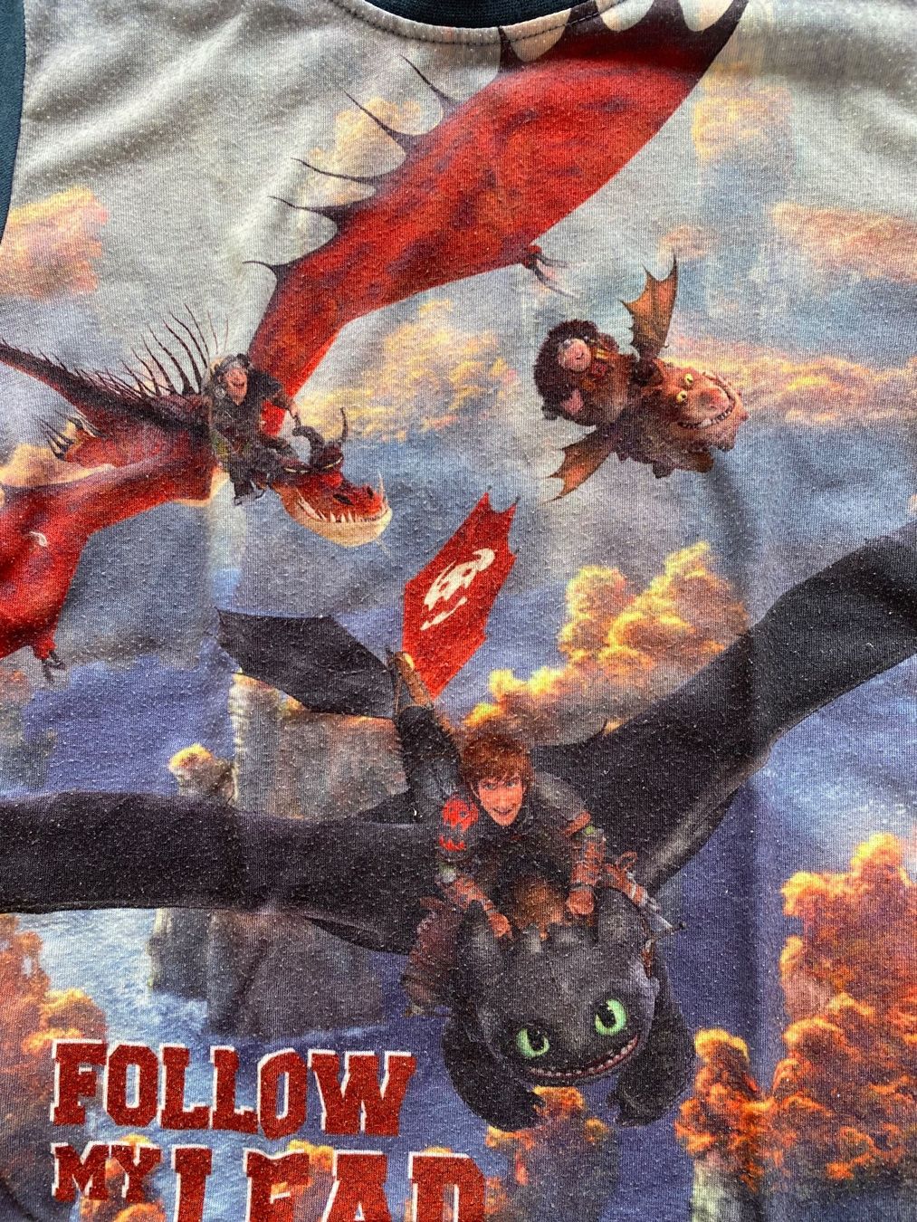 Camicie, T-shirt & Polo: T-Shirt 116 Dreamwork Dragons – Usato da Einsiedeln venduto da PaedeK84 1
