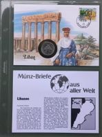 Münzbrief Libanon 🇱🇧 1987