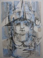 KÜNSTLER ? LITHOGRAPHIE SIGNIERT NUMMERIERT