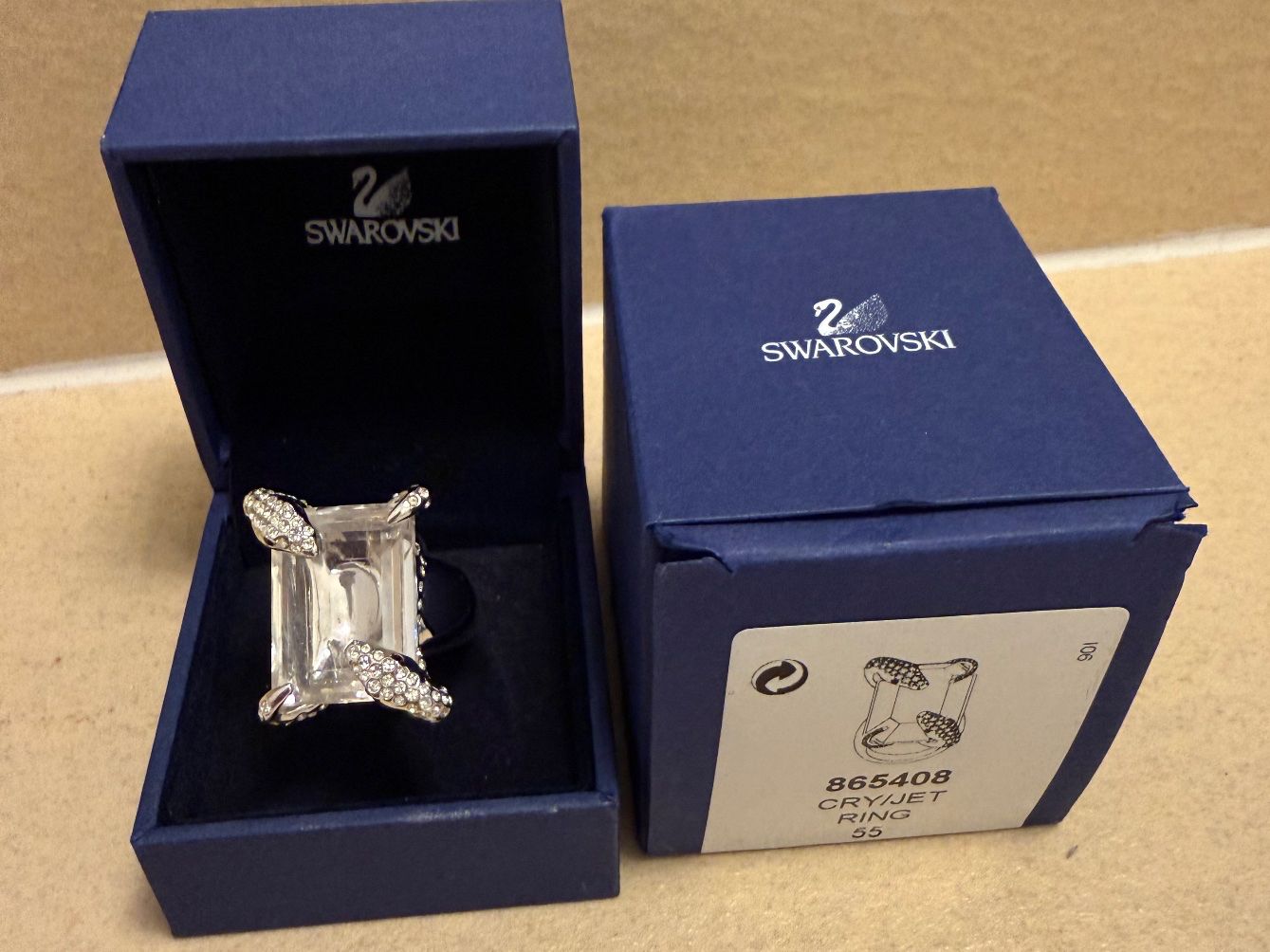Swarovski Ringe: Swarovski Ring Gr. 55 – Gebraucht aus Reinach BL von 15Miiine16