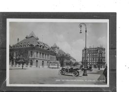 NE La Chaux-de-Fonds 1931 Place de la Gare Oldtimer/Tramway