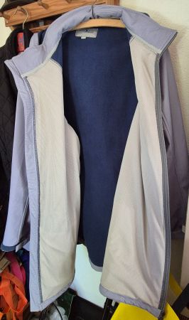 Softshelljacke Damen Grösse 54 mit Kapuze guter Zustand