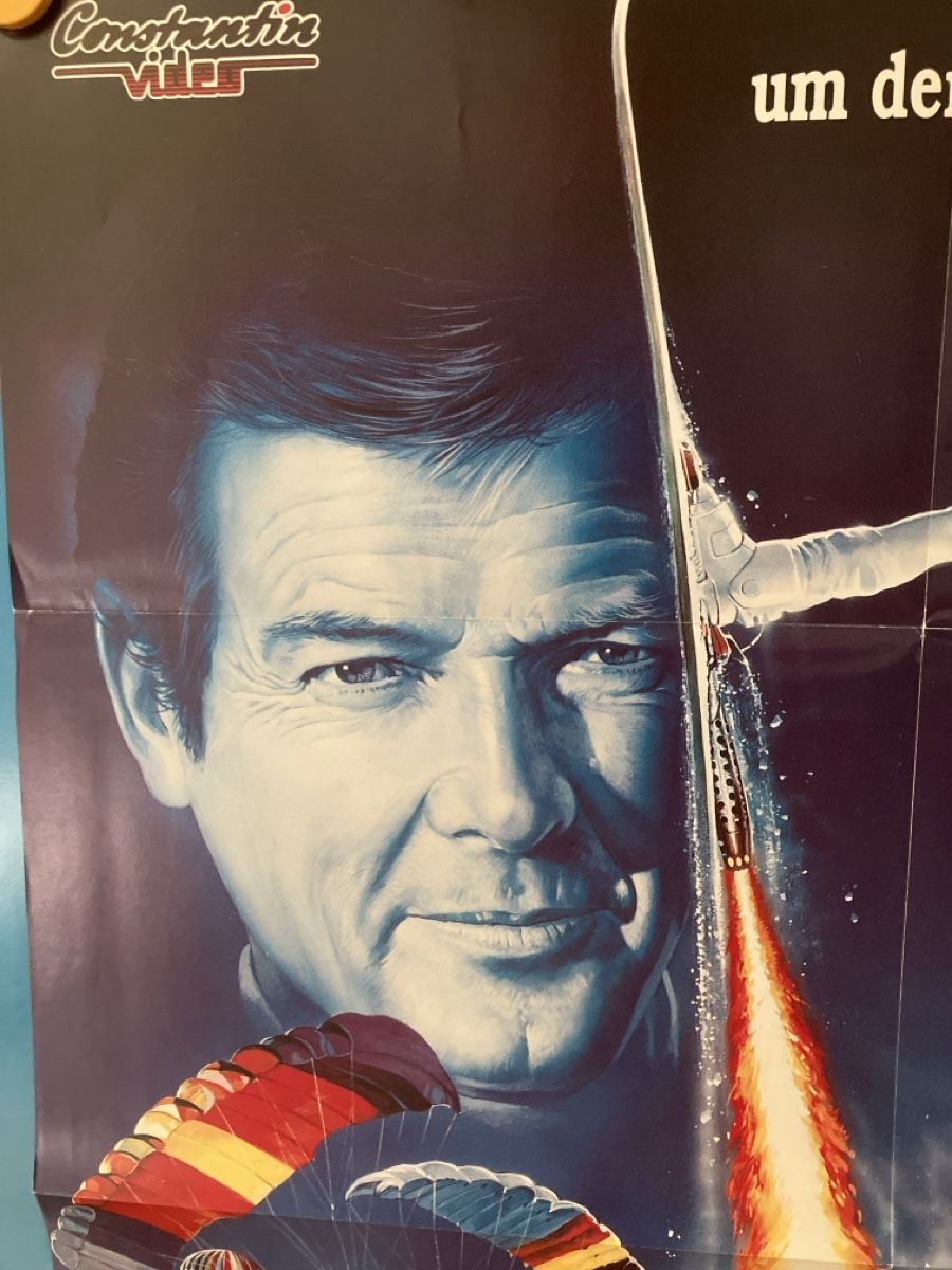 Poster & Bilder: ROGER MOORE IN WILLY BOGNER’S / FEUER, EIS UND DYNAMIT  A1 – Neu (gemäss Beschreibung) aus Lausen von Indexvision 3