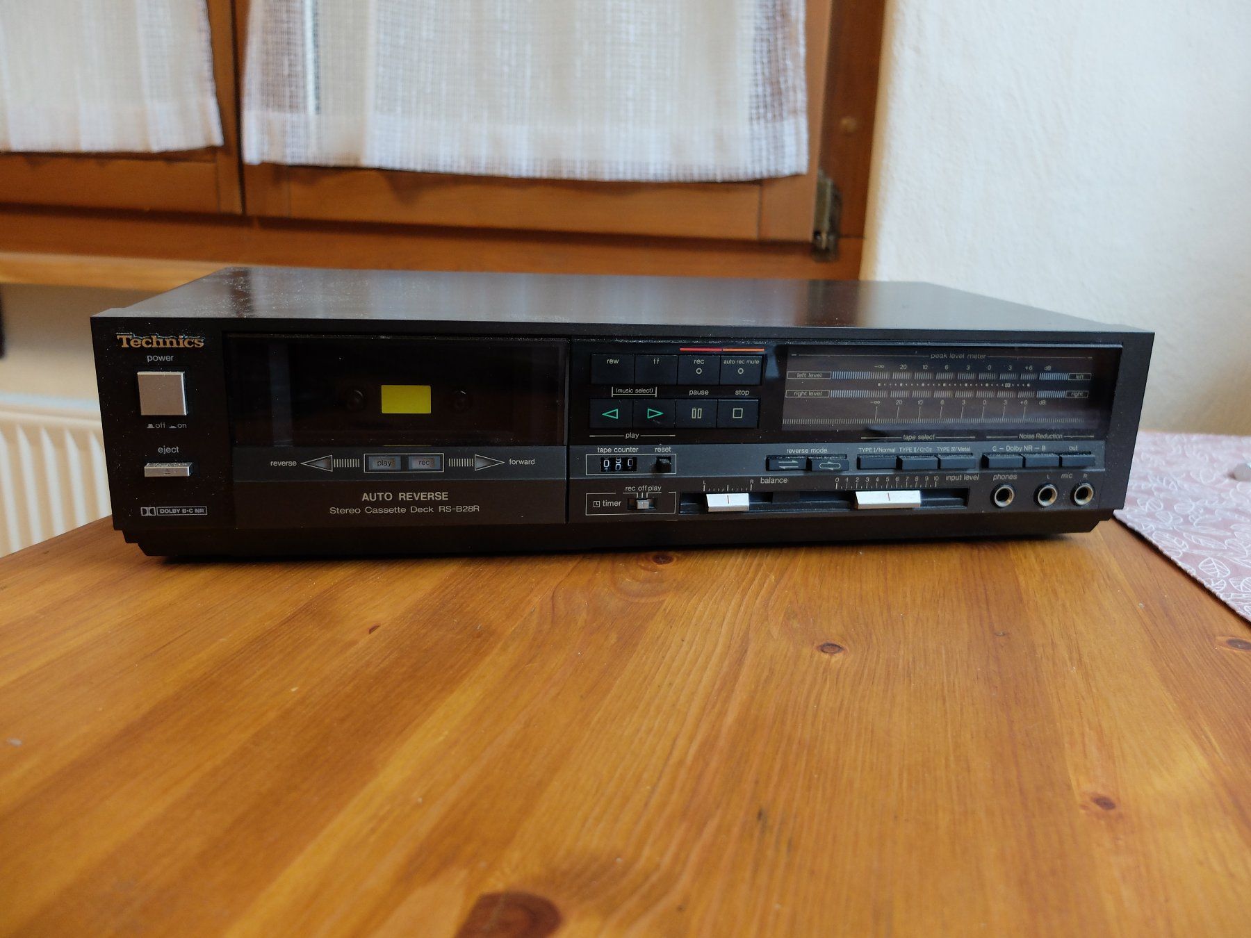 Technics Registratori: Technics Tapedeck RS-B28R Autoreverse – Difettoso da Greppen venduto da Fuerstigor