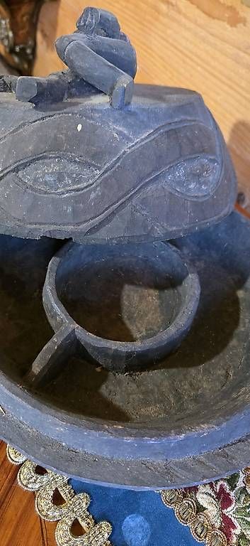 Figuren: Antike Yoruba Ritual Schale – Gebraucht aus Wolfhalden von Nati-Nati 1