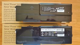 Xerox Phaser 6600/WorkCenter 6605 Toner Magenta und Cyan 