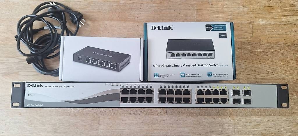 Dlink Unità & Adattatore: D-Link Netzwerk Set – Usato da Neuenkirch venduto da Baumixx