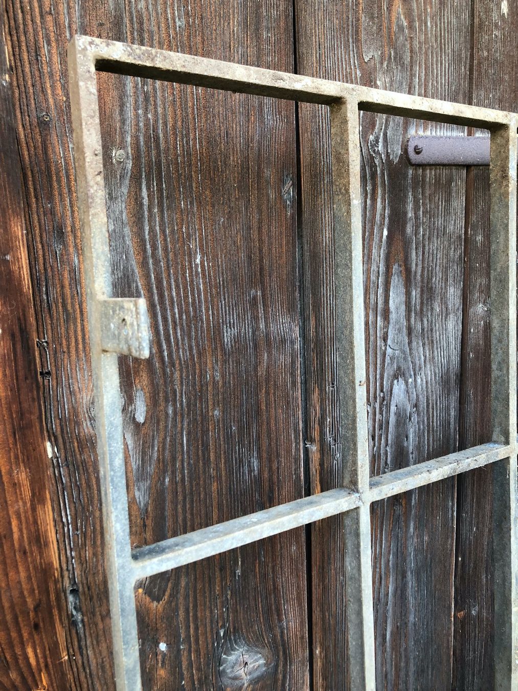 Griglie e Inferriate: massives, einfaches Eisengitter / Gestell für Fenster... – Usato da Ittenthal venduto da Hwaggis 2