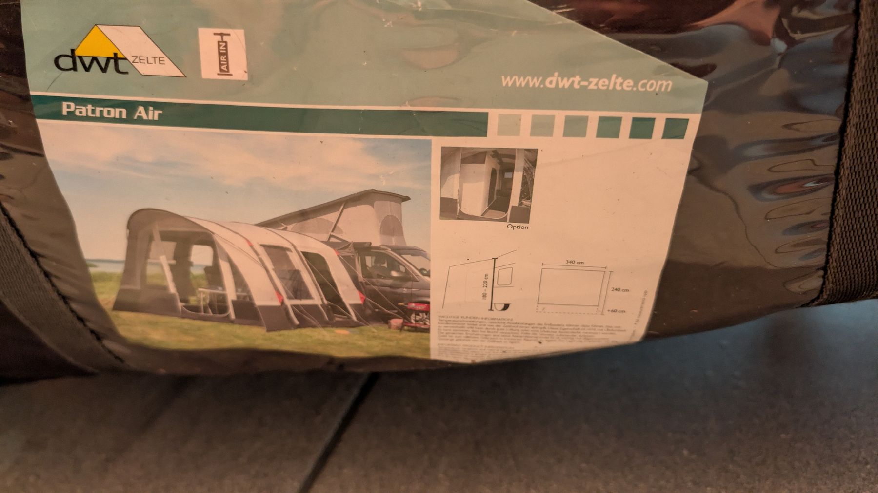Verande & Tende da sole: Vorzelt DWT Patron Air HQ – Usato da Brittnau venduto da tob_qp8f 1