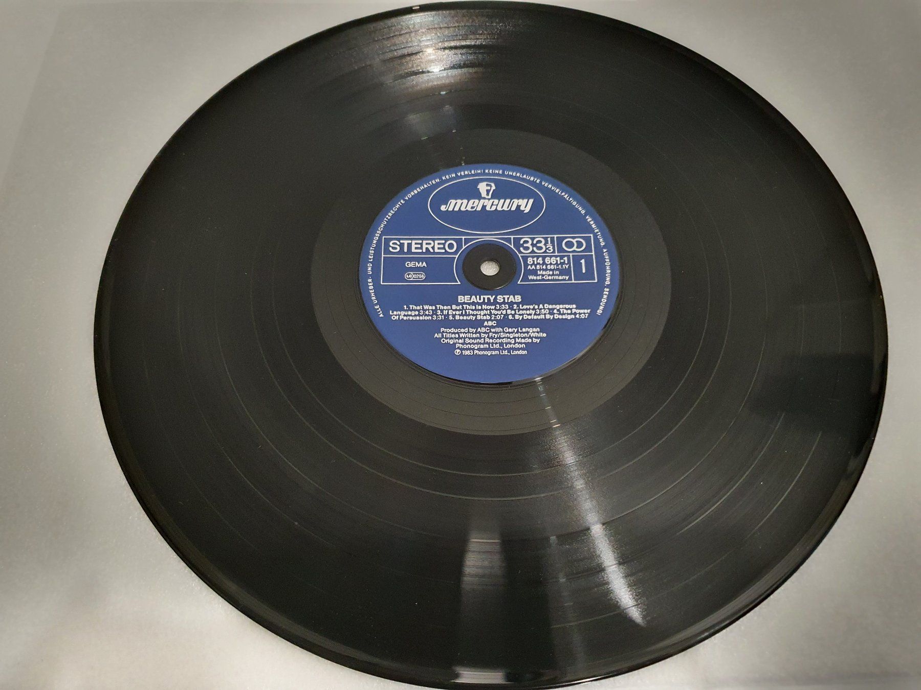 Dischi in vinile: ABC - Beauty Stab ( LP, Electronic ) – Usato da Uster venduto da Vinyl-Leidenschaft 4
