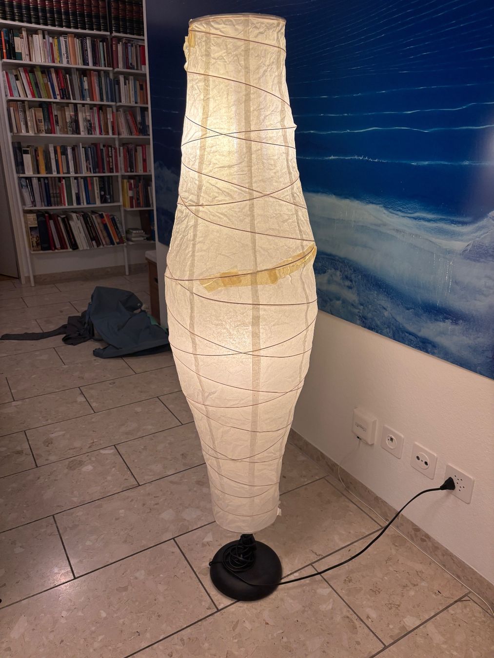 Ikea Lampen: Stehlampe mit Papier-Laterne – Gebraucht aus Zürich von Ouzopower 1