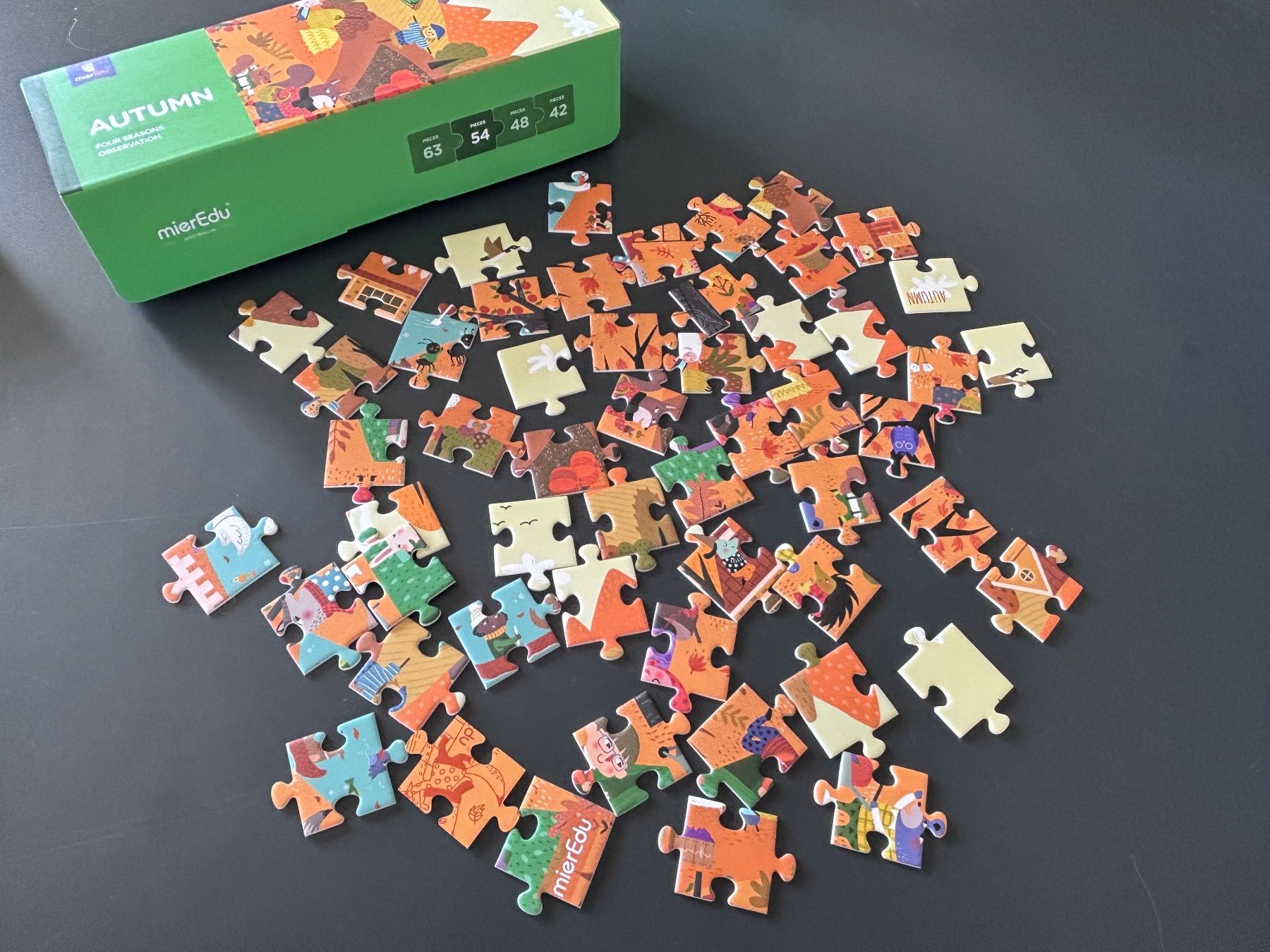 Puzzle: MierEdu Puzzle,  Four Seasons – Usato da Brugg AG venduto da tsannen 5