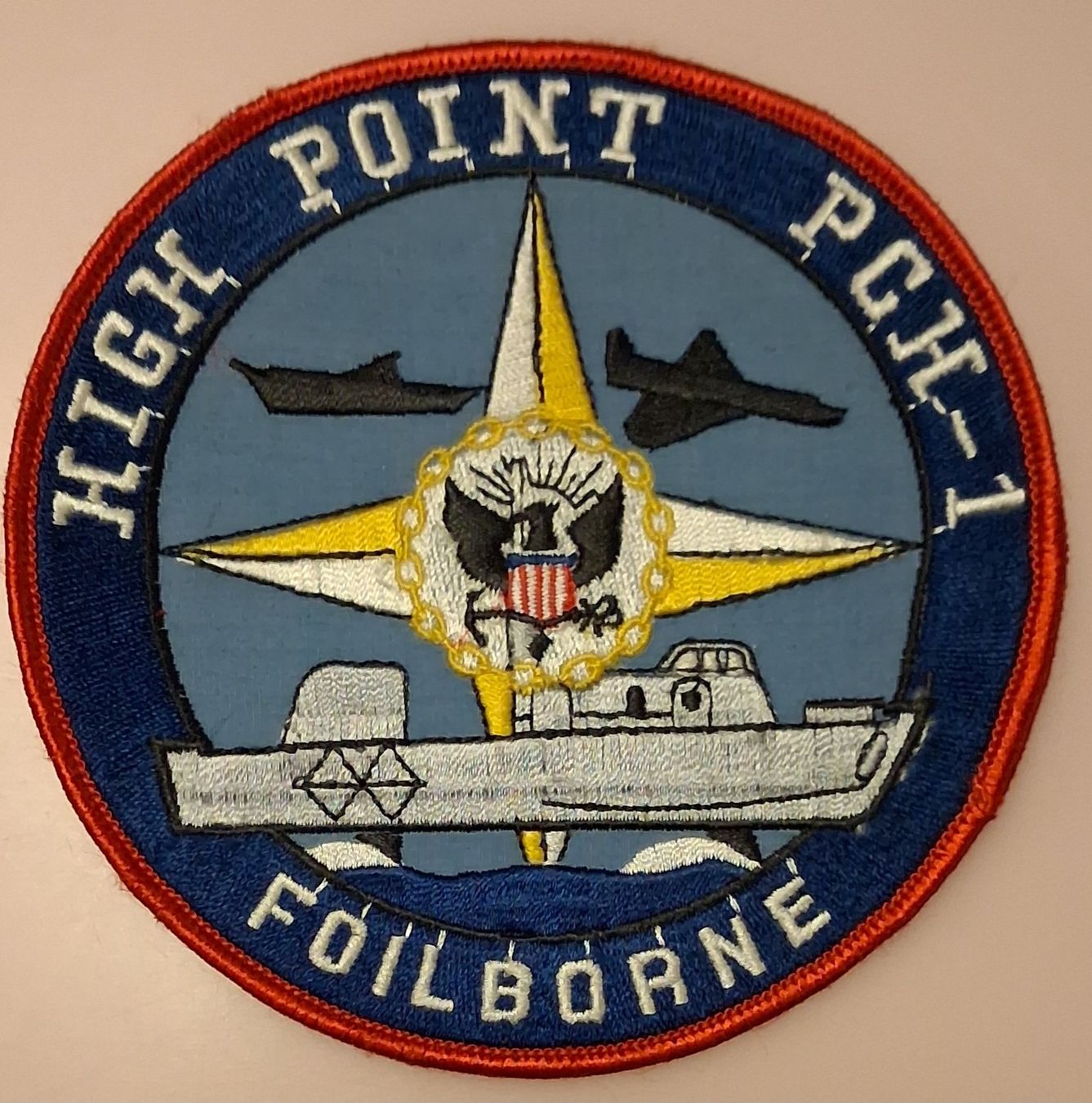 Insignes: Original High Point PCH-1 US-Navy Schiff Aufnäher – Neuf avec emballage d'origine à Derendingen par Nellino01