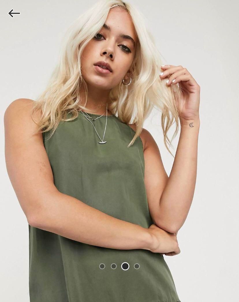 Kleider: Noisy May Kleid Olive – Neu und originalverpackt aus Zürich von luxuryoutlet1 2