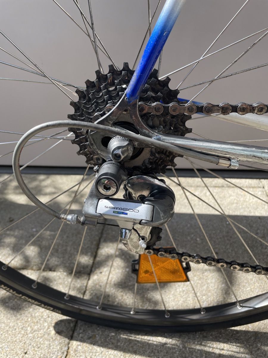Cilo Biciclette: Vintage Halbrenner Cilo Knobel mit Shimano-600-Komponenten – Usato da Küsnacht ZH venduto da Asailor 5