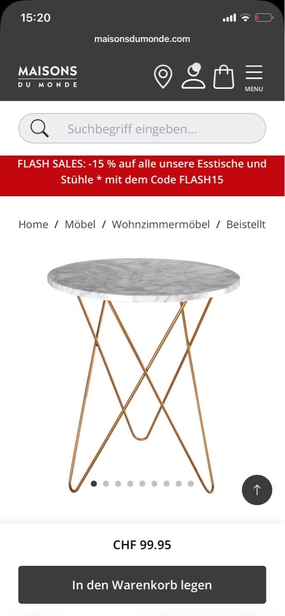 Tavoli: Marmor Beistelltisch – Nuovo (secondo la descrizione) da zürich venduto da precious_things 8