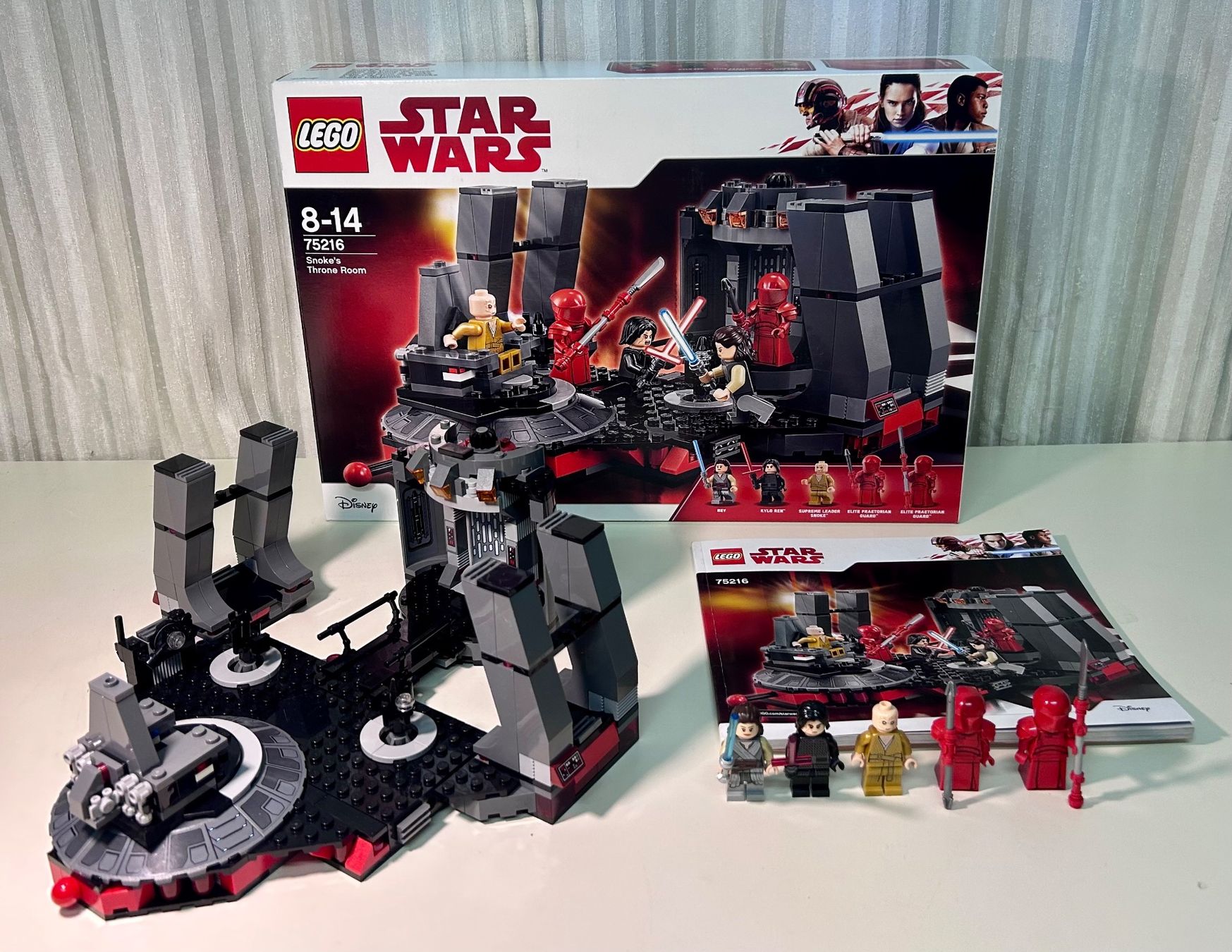 Lego Kit di costruzioni: Lego 75216 Star Wars Snoke's Throne Room – Usato da Safenwil venduto da Nimo_1980