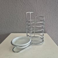 Gitterkorb Balton Style Mini Korb klein Metall verchromt