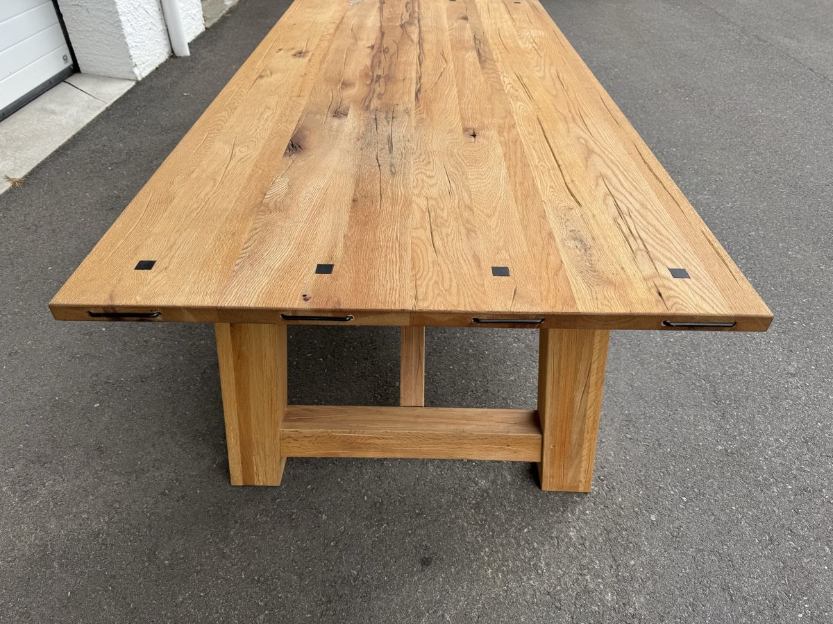 Tavoli: Massiver Holztisch / Esstisch, Eiche, vintage! – Usato da Unterwasser venduto da Kaiser1652 2