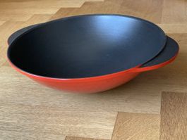Gusseisen Wok