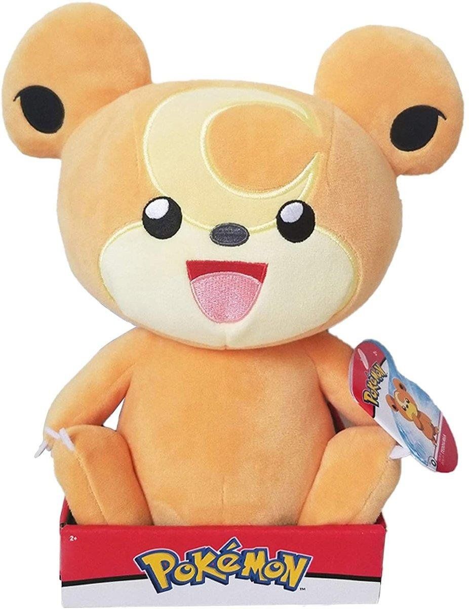 Pokémon Spielzeuge: Pokémon Plüsch - Teddiursa 30cm – Neu und originalverpackt aus Oensingen von Liquidations-Shop