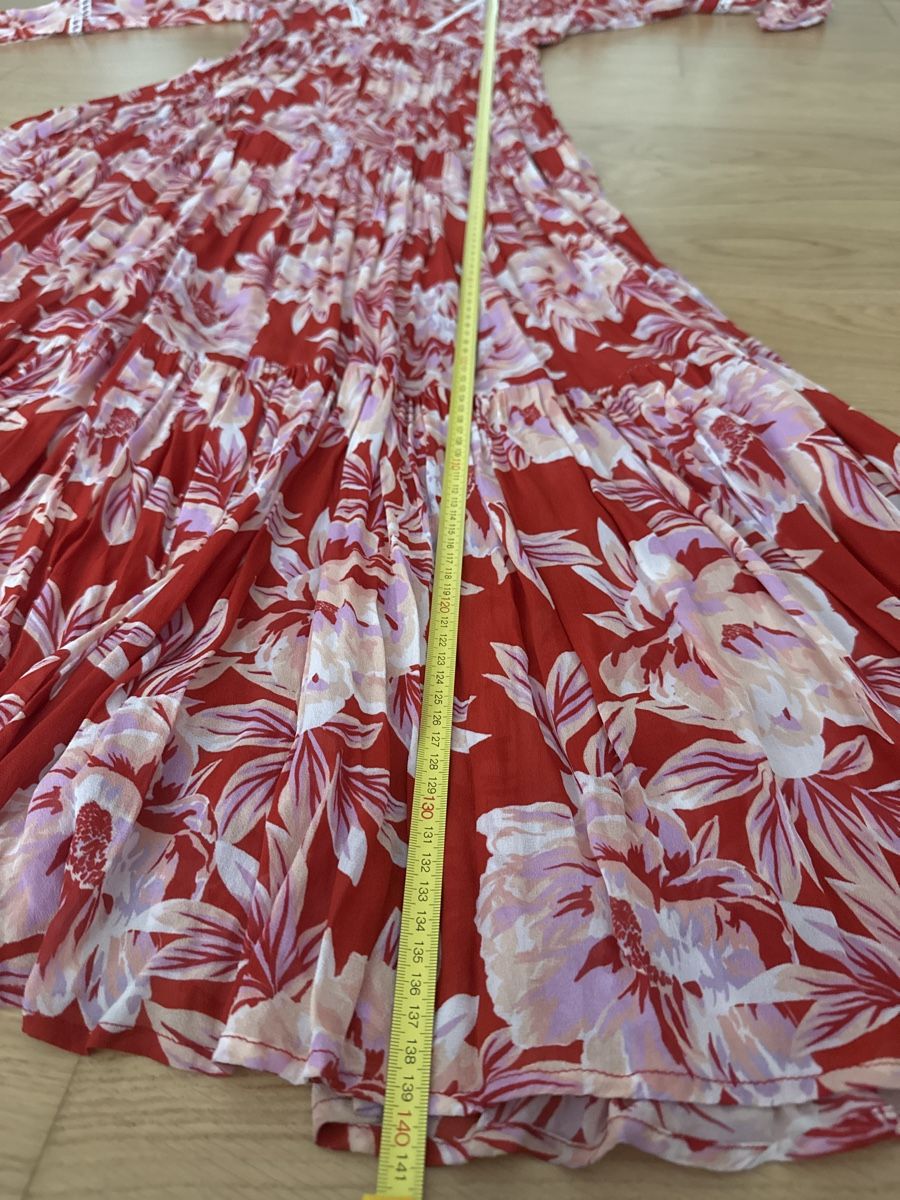 Vestiti: EVARAE Sommerkleid rot  Grösse S – Usato da Binz venduto da Sandra830 7