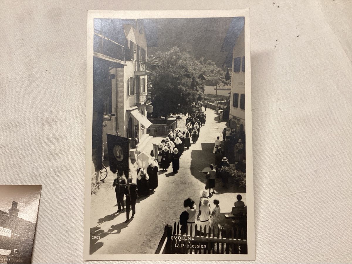 Cartes postales: Évolène 2 cartes en lot – D'occasion à Luc (Ayent) par Rebouille 2