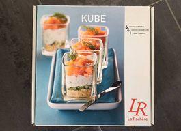 Glasschälchen Amuse Bouche Kube von La Rochère