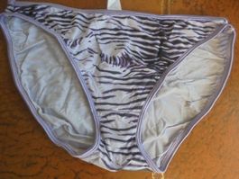 Slip Gr. L 44-46, Zebraprint Lila, NEU H&M