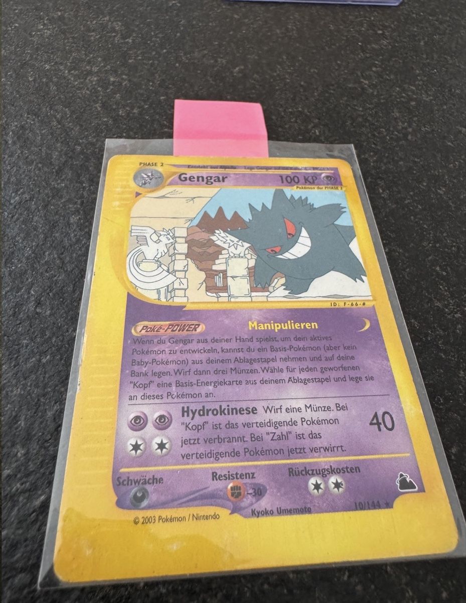 Pokémon Sammelbilder & Trading cards: Gengar skyridge – Gebraucht aus Muraz (Collombey) von ya.boy.matteo 2