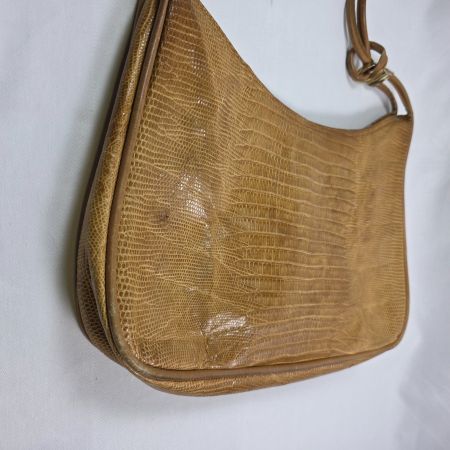 Elegante Vintage Handtasche in Schlangenleder Optik, Top!