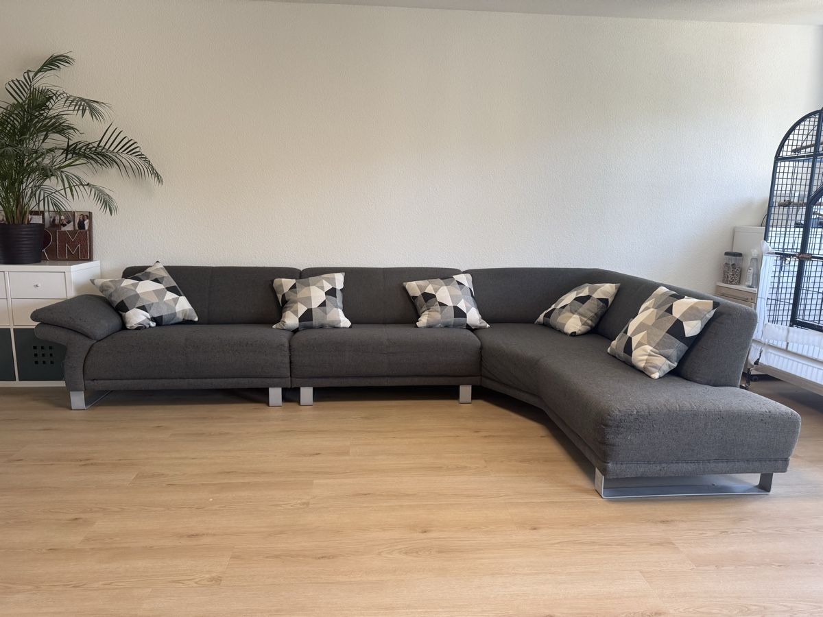 Divani: Eckcouch, Ecksofa, Couch, Eckcouch, Federkern, Polstergruppe – Usato da Kloten venduto da Mr100prozent