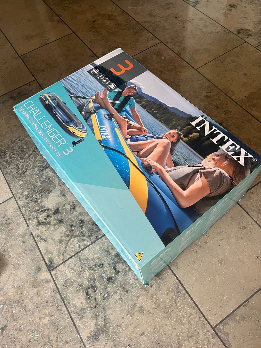 Bateaux: Intex Challenger 3 Schlauchboot – D'occasion à Gockhausen par Rosezh 1