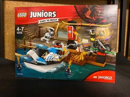 LEGO Ninjago Juniors 10755 - Boot, Motorrad, Neu/Ovp