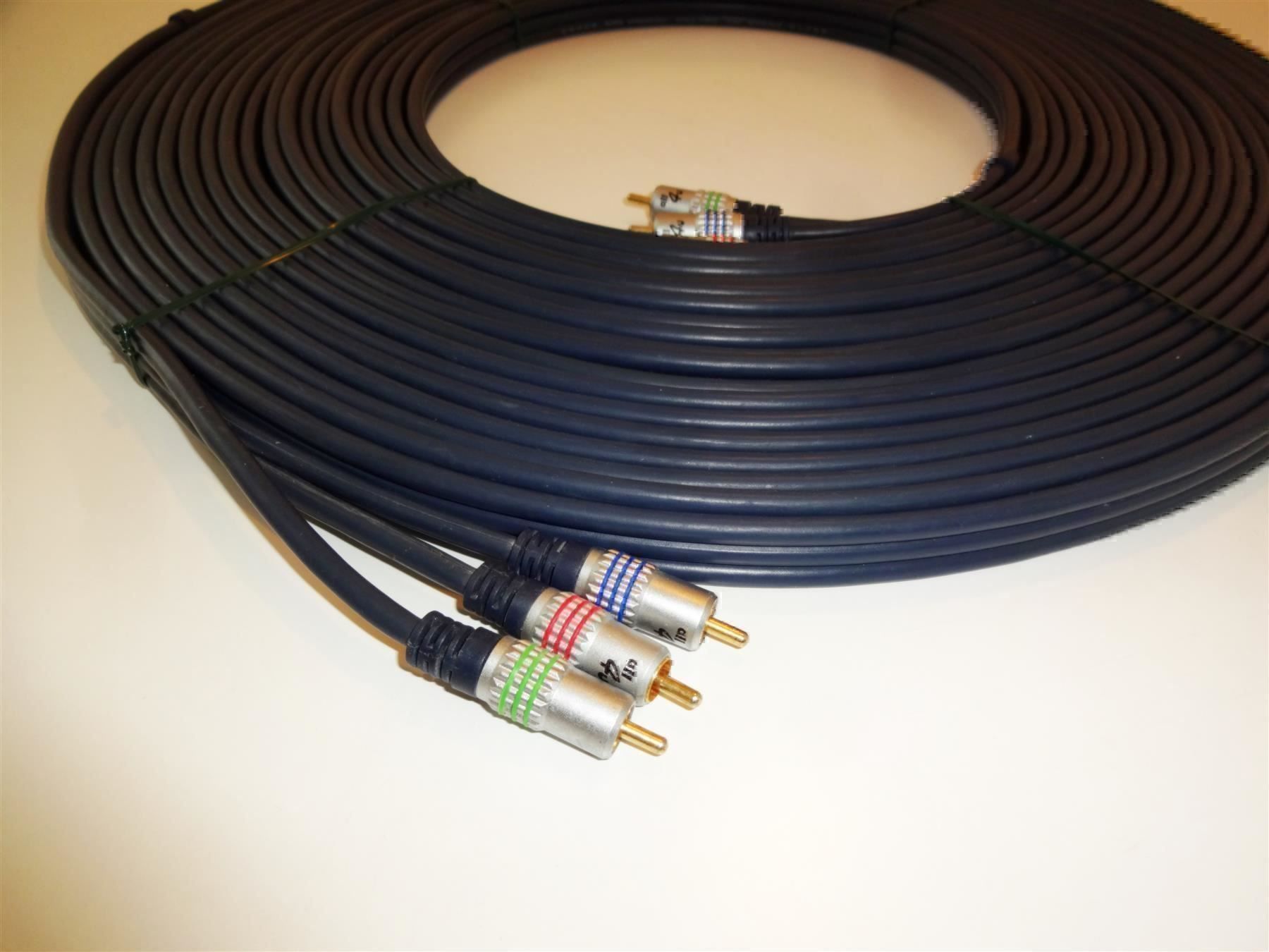 Cavi: Composite AV Kabel 3x Cinch-Stecker – Usato da St. Gallen venduto da WWL 2