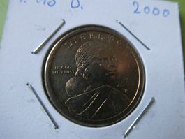 USA 2000, 1 Dollar Sondermünze Liberty unz.
