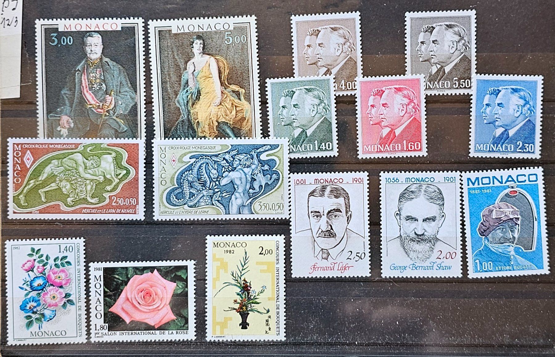 Tutti i francobolli: MONACO timbres neufs ** 1981 – Nuovo (secondo la descrizione) da Les Valettes venduto da Nuba1