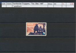 1939/45 Territorial-Truppen, "TER. BAT. 148", ** postfrisch
