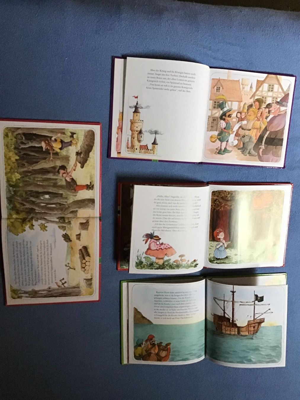 Bücher: 4 Kinderbücher, Peter Pan, Dornröschen, etc. – Gebraucht aus Rüti ZH von Wernika1 1