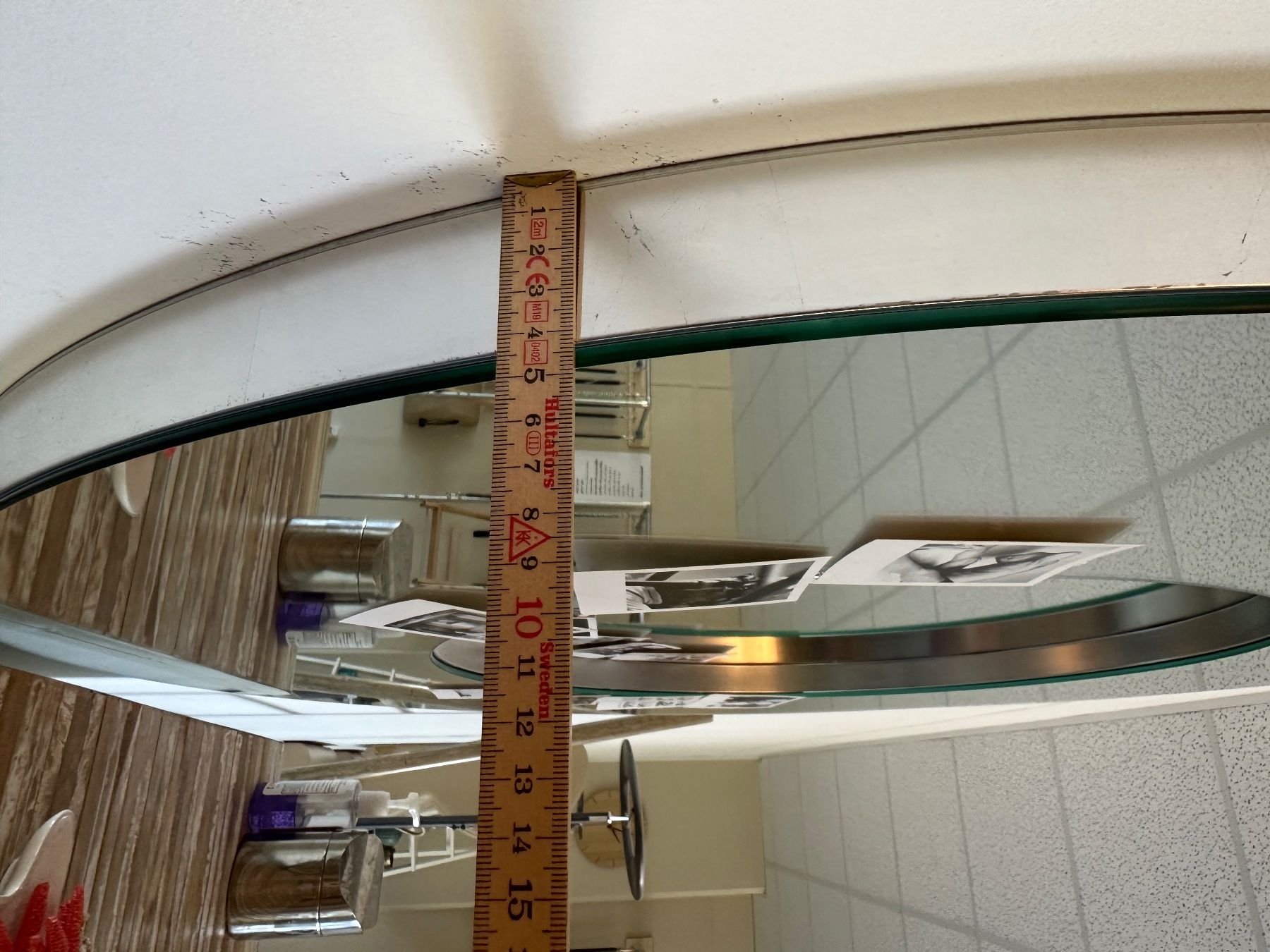 Specchi: Round designer mirror – Nuovo (secondo la descrizione) da Confignon venduto da lynningva 1