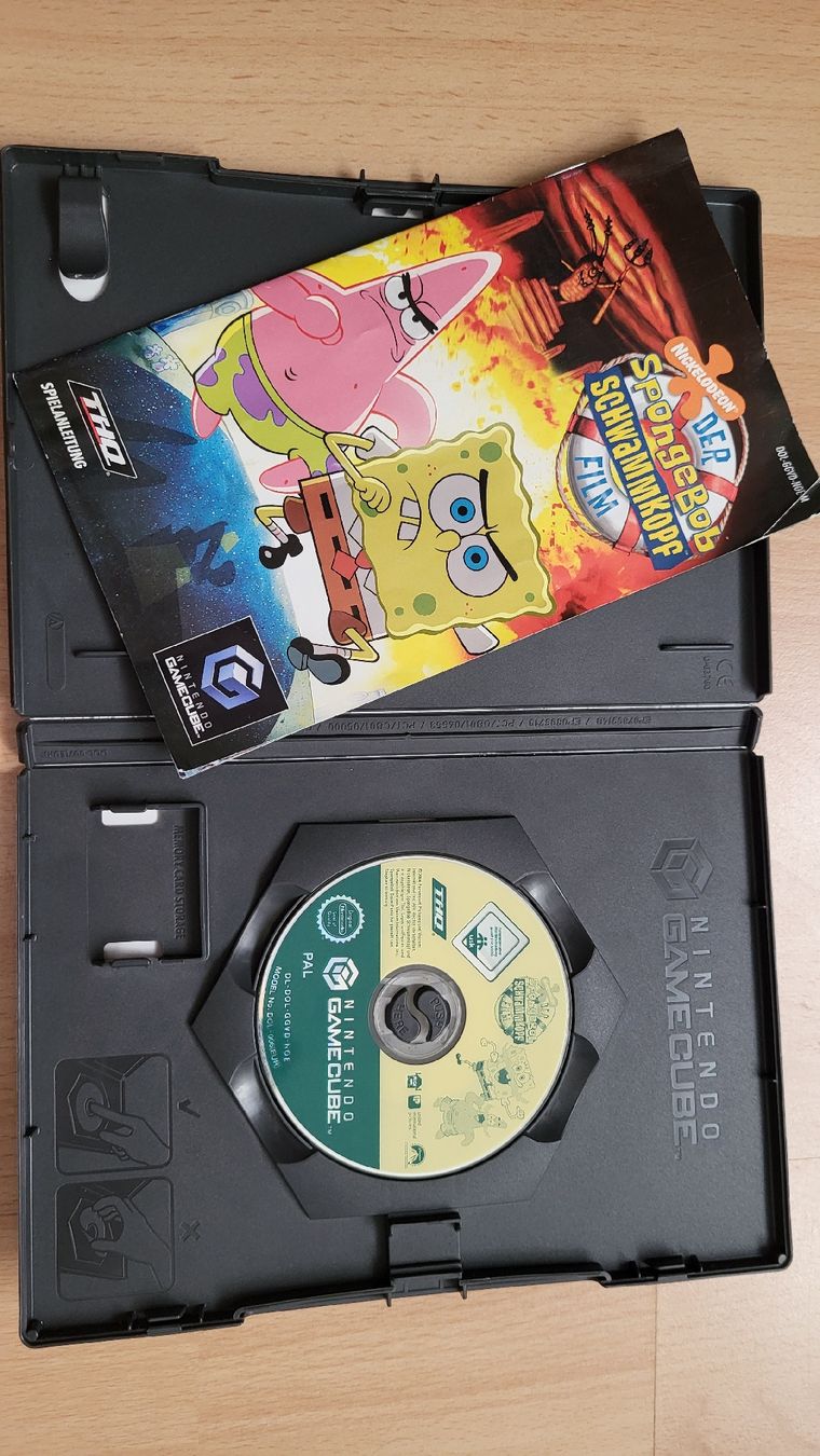 Nintendo Giochi: SpongeBob / Nintendo Gamecube Spiele Set.3x Kompl. – Usato da Biel/Bienne venduto da Retrohr 1