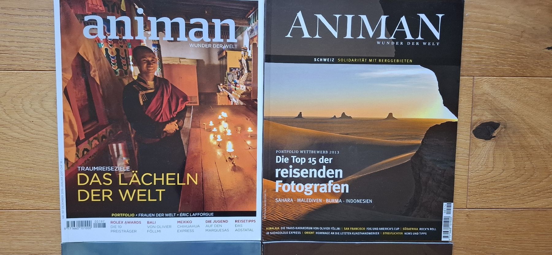 Riviste & Magazine: 4 Animan Thema Reisefotografie – Usato da Mellingen venduto da lathei 1
